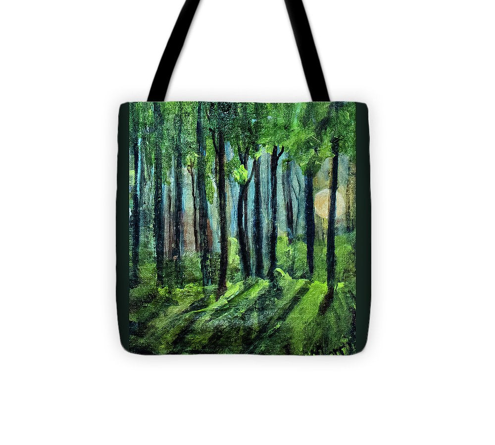 Woodland Moonrise - Tote Bag