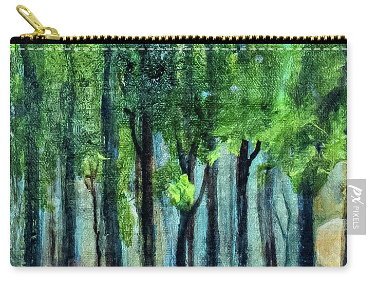 Woodland Moonrise - Zip Pouch